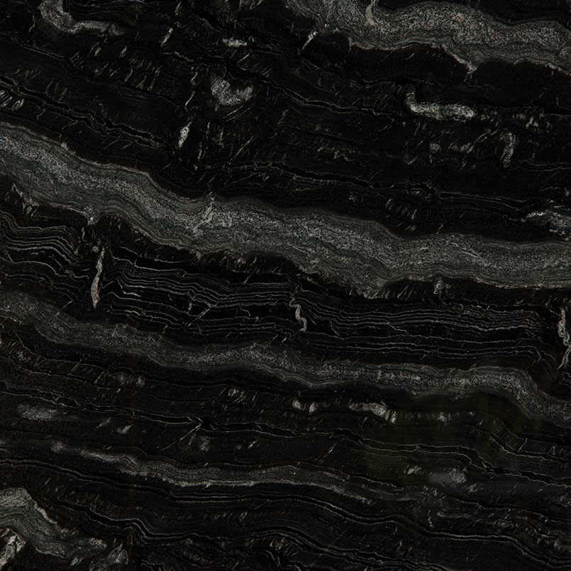 Agatha Black granite detail