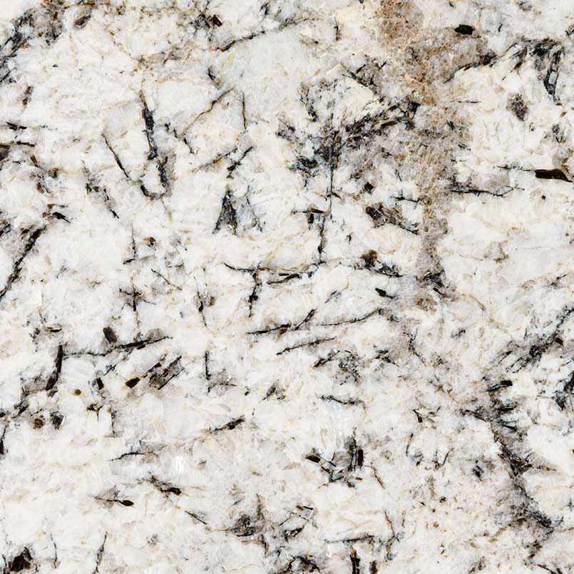 White Glimmer granite detail