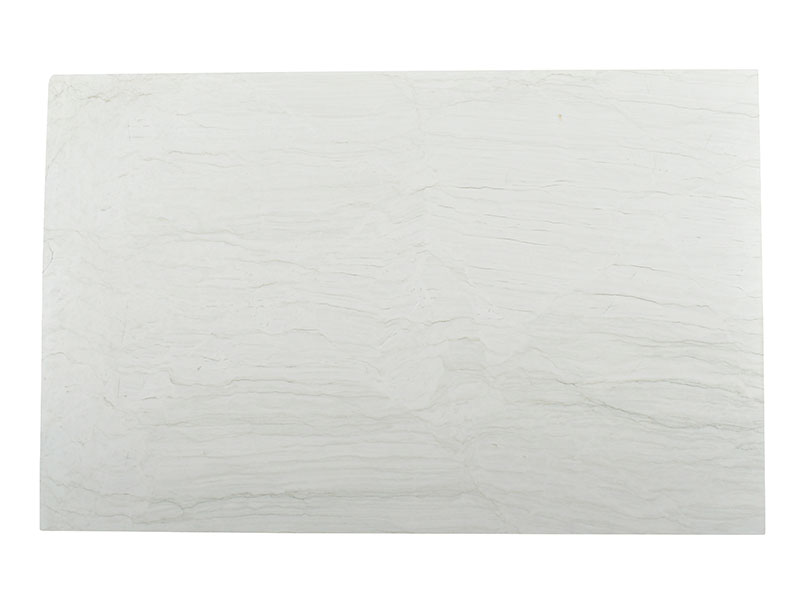 White Montreal quartzite full slab